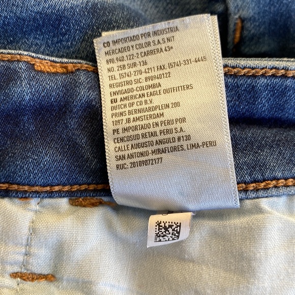 American Eagle Outfitters Super Hi-Rise Jeggings Size 00 Regular - Picture 8 of 8